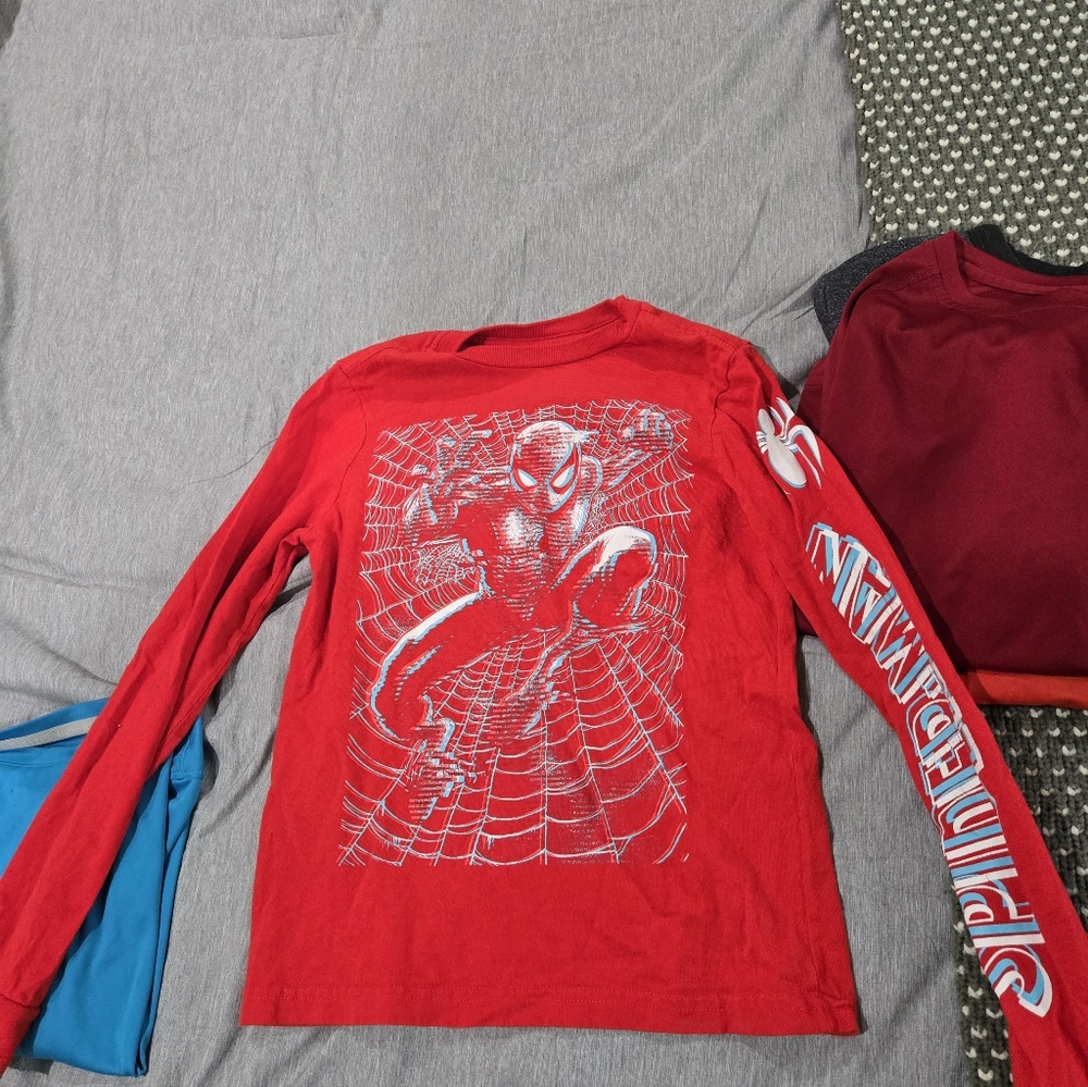Boys Long Sleeve Shirt Bundle Size 6 /7 - Picture 6 of 7